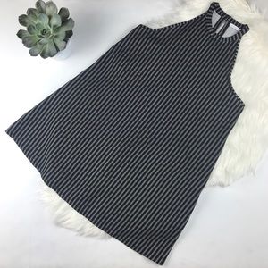 Zara Trafaluc Patterned Halter Neck A Line Dress